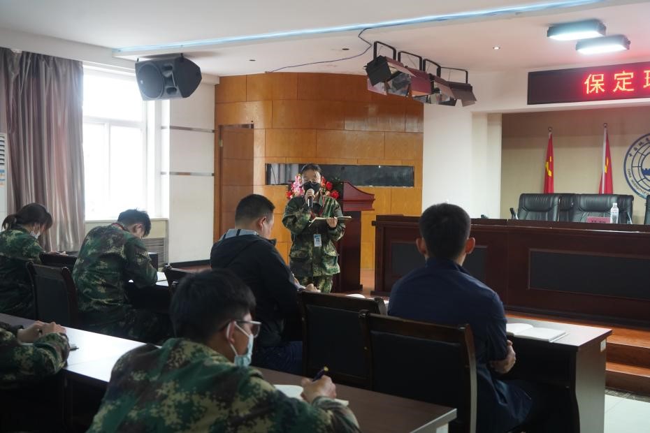 Beat365中文官方网站召开学管干部培训周会