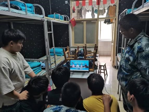 国家安全 你我有责 ——Beat365中文官方网站组织学生线上观看国家安全教育视频