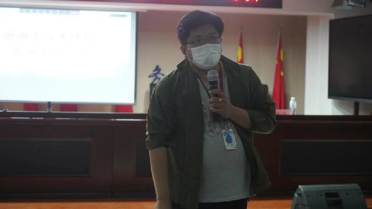 Beat365中文官方网站召开学管干部培训周会2022.5.17