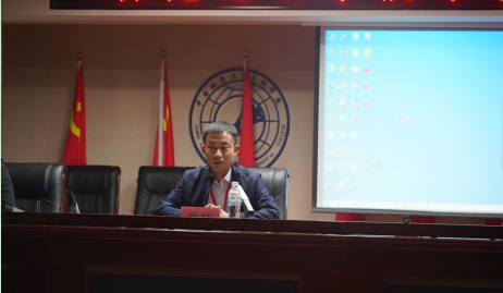 Beat365中文官方网站召开学管干部培训周会2022.4.18