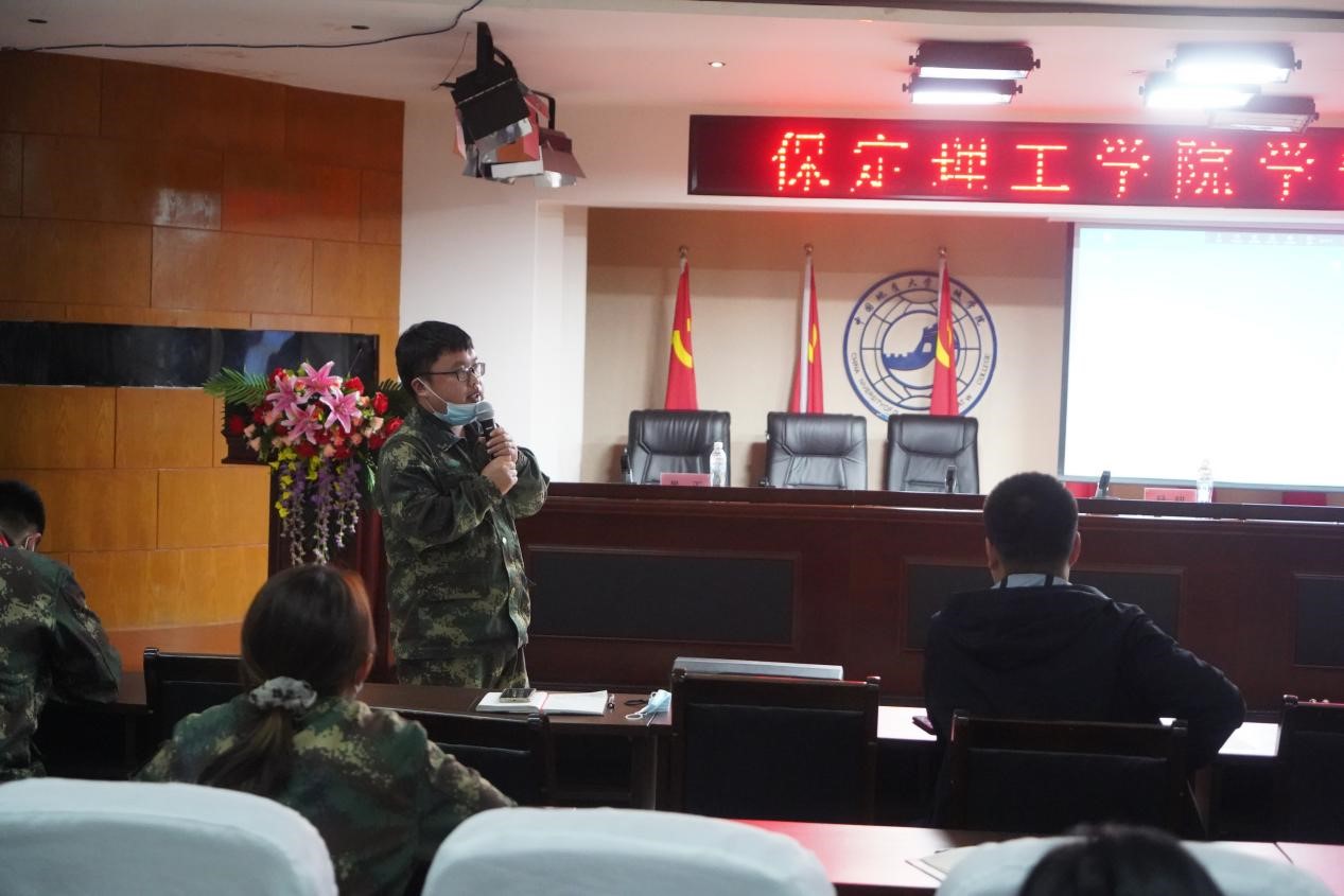 Beat365中文官方网站召开学管干部培训周会2022.5.9