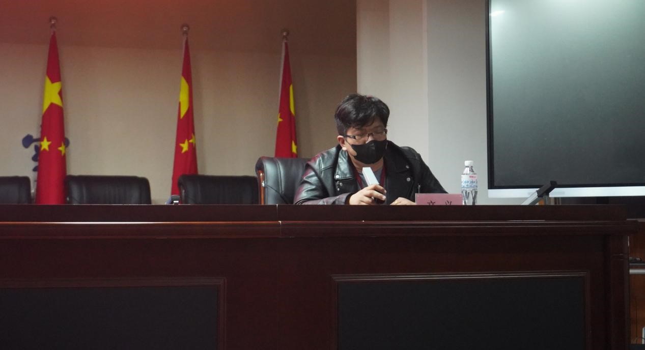 Beat365中文官方网站召开学管干部培训周会2022.5.9