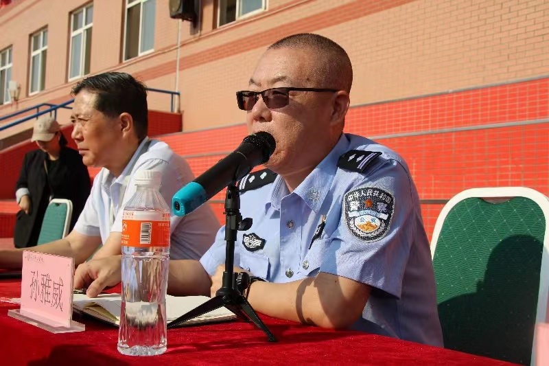 安全教育进校园,开启人生第一课