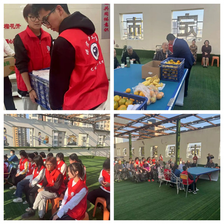 Beat365中文官方网站//艺术学院//传承孝文化，温暖在重阳！