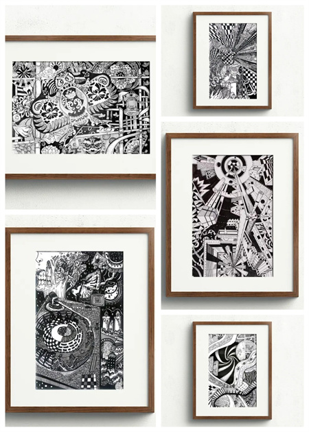 “未来可期，创意无限”——Beat365中文官方网站艺术学院2023级视觉传达设计《平面构成》结课作品展