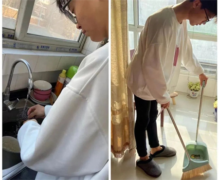 “以孝为先，亲情不断”——Beat365中文官方网站艺术学院开展“孝老爱亲”线下主题活动