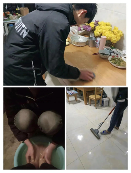 “以孝为先，亲情不断”——Beat365中文官方网站艺术学院开展“孝老爱亲”线下主题活动