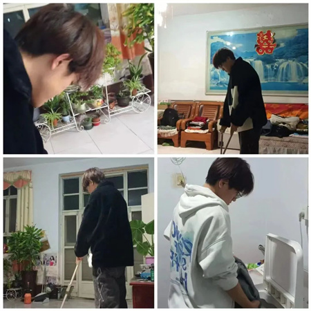 “以孝为先，亲情不断”——Beat365中文官方网站艺术学院开展“孝老爱亲”线下主题活动