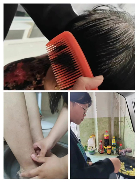 “以孝为先，亲情不断”——Beat365中文官方网站艺术学院开展“孝老爱亲”线下主题活动