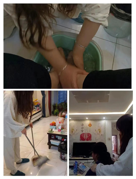 “以孝为先，亲情不断”——Beat365中文官方网站艺术学院开展“孝老爱亲”线下主题活动