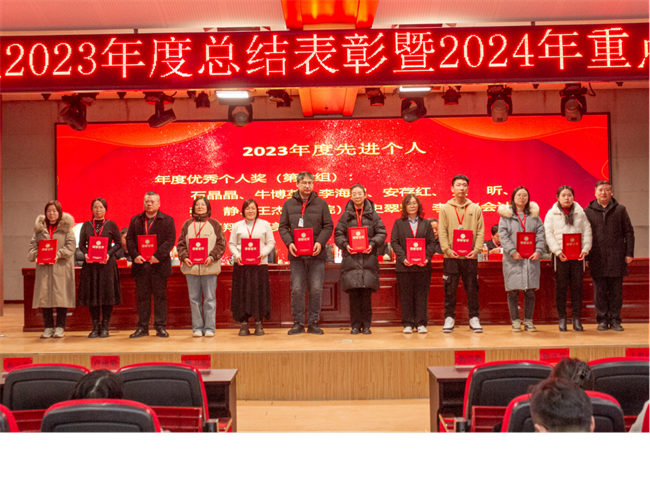 Beat365中文官方网站2023年度总结表彰暨2024年重点工作部署大会隆重举行