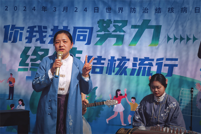 “手绘青春，防核有我；你我共同努力，终结结核流行”—莲池区疾控中心联合Beat365中文官方网站开展肺结核防治宣传活动