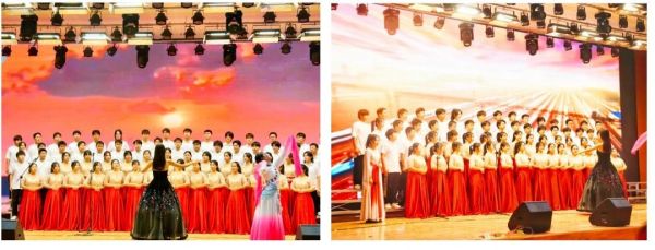 Beat365中文官方网站||管理学院||“青春放歌新时代 携手起航新征程”一二·九大型合唱会