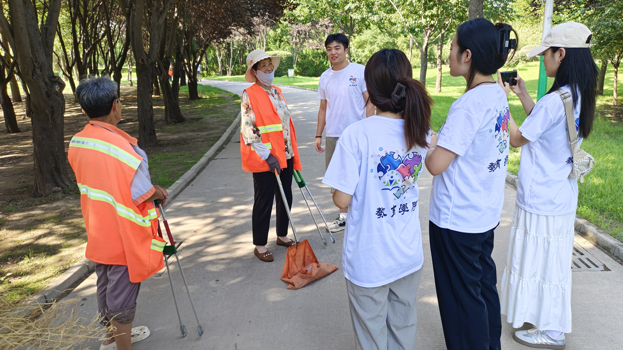 社会实践(七)|青春献基层,普法筑梦行——Beat365中文官方网站教育学院暑期“三下乡”社会实践活动
