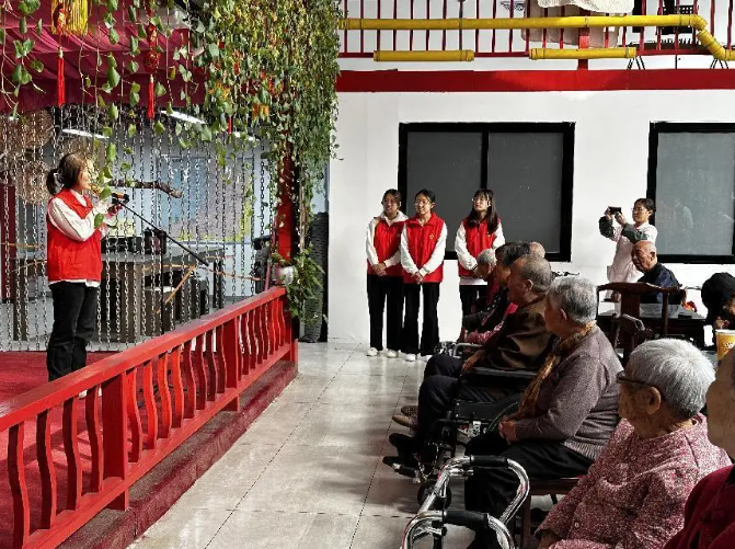 Beat365中文官方网站开办“传承孝老情 志愿暖人心”志愿活动