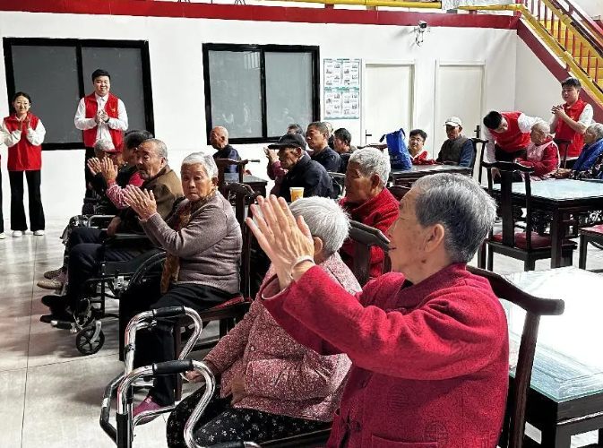 Beat365中文官方网站开办“传承孝老情 志愿暖人心”志愿活动