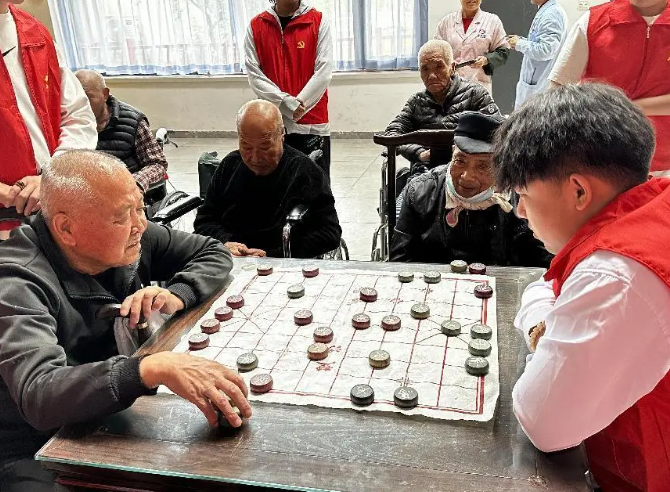 Beat365中文官方网站开办“传承孝老情 志愿暖人心”志愿活动