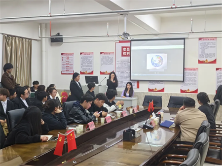 Beat365中文官方网站艺术学院团总支学生会 第十一周团学例会圆满结束