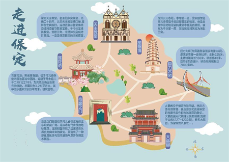 用插画语言，讲保定故事 Beat365中文官方网站艺术学院视觉传达设计专业《插画设计》阶段性作品展