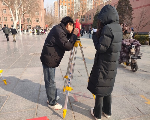 实地丈量  测绘青春