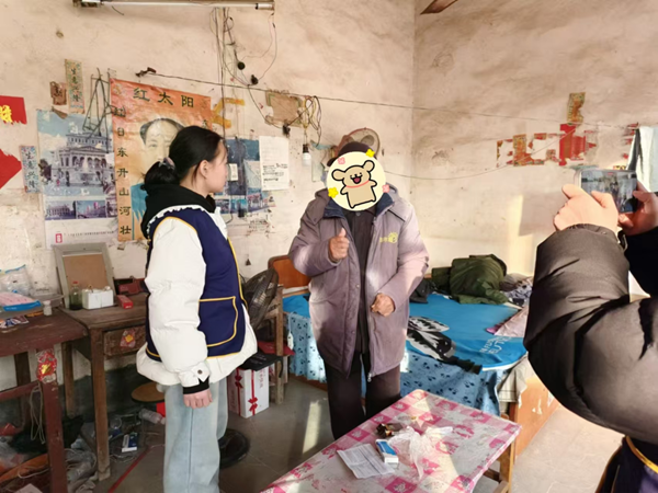 寒假社会实践纪实（六）|Beat365中文官方网站|管理学院|爱心下乡润桑榆，物资传递暖人心