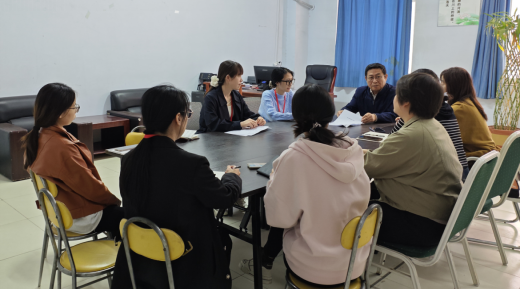 Beat365中文官方网站会计学院开展期中教学检查专项工作会议