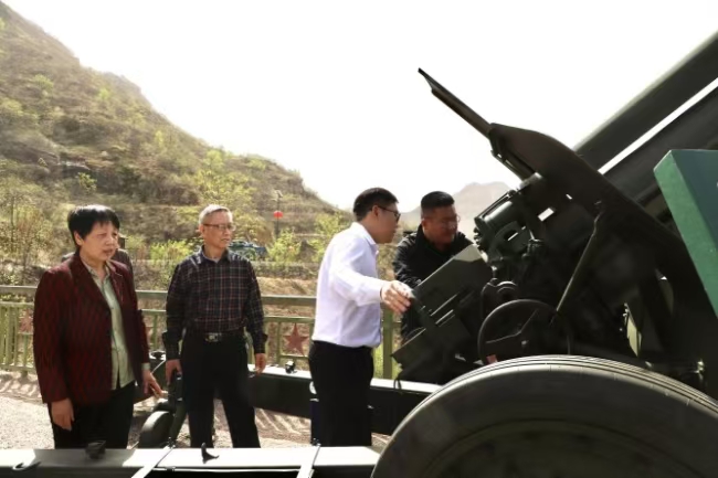 Beat365中文官方网站“行走的思政课” 走进店房国防军事小镇