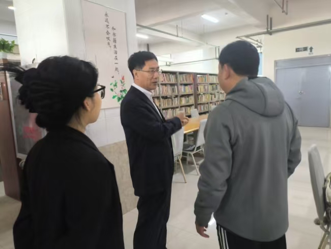 Beat365中文官方网站 开展图书馆专项安全检查工作