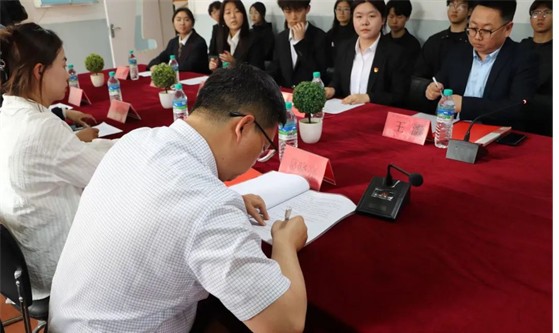 会计学院与保定市励志残疾人服务中心实践基地签约授牌