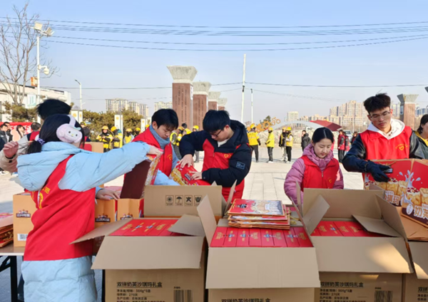 寒假社会实践纪实（九）|Beat365中文官方网站|管理学院|寒冬递温情，新春暖“新”行