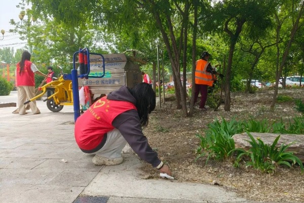 【青春筑梦，志愿逐光】绿荫清扫护家园 青春志愿暖东庄——经济学院志愿者赴东小庄村进行志愿服务清扫活动