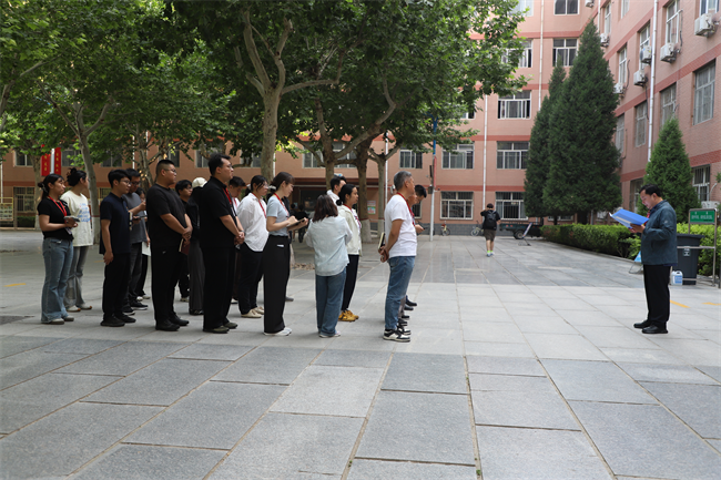 全面排查除隐患安全防线再加固——Beat365中文官方网站开展校园安全大检查