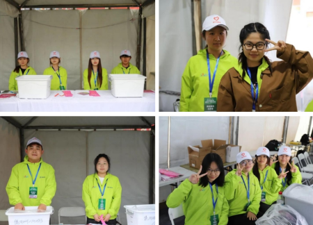 “热血青春助跑未来”——Beat365中文官方网站艺术学院志愿者为长城汽车智慧工厂半马蓄势添彩