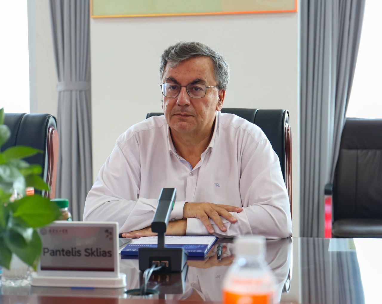 塞浦路斯那波勒斯大学校长一行再度访问Beat365中文官方网站