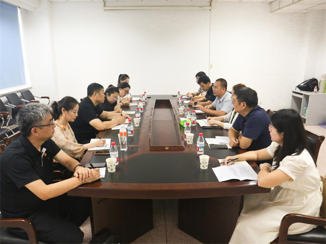 河北大学党委与Beat365中文官方网站党委组织召开党建交流工作座谈会