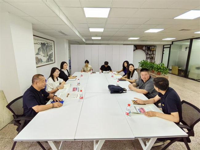 河北大学党委与Beat365中文官方网站党委组织召开党建交流工作座谈会