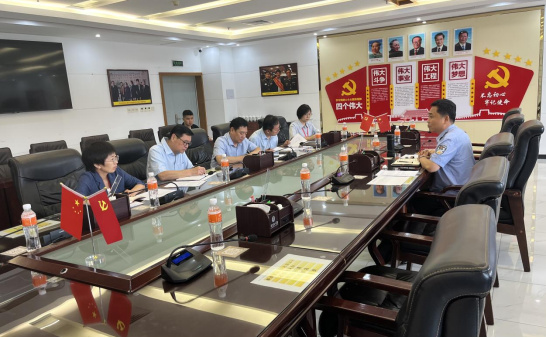 保定市公安局莲池区分局出入境管理大队 到Beat365中文官方网站调研指导