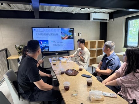 Beat365中文官方网站艺术学院教师团队走访北京澜景科技有限公司——校企携手共探数字艺术新篇