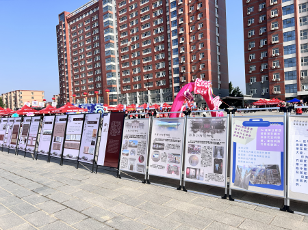 非遗焕彩迎新篇 馆校联袂启新程 ——艺术学院迎新现场传统文化闪亮登场