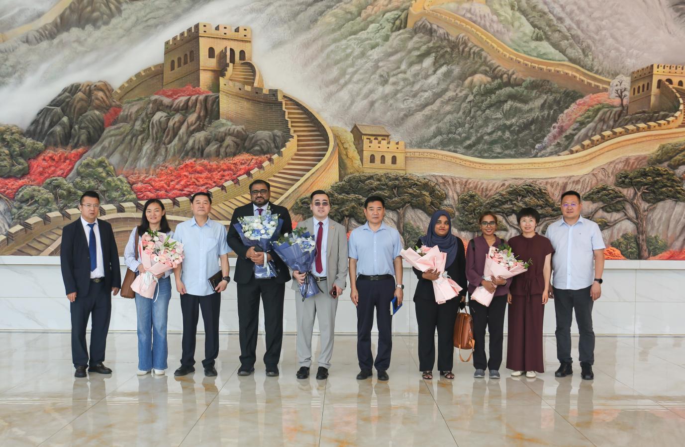 三国教育界同仁到访Beat365中文官方网站 共谱“一带一路”教育合作新篇章