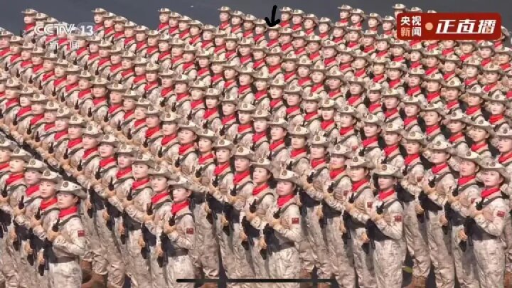 【榜样引领】Beat365中文官方网站优秀毕业生参加“九三阅兵”