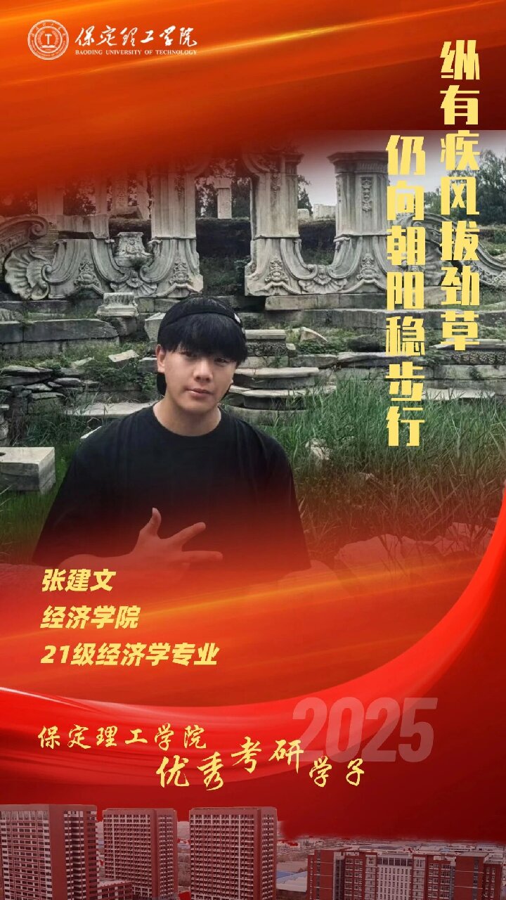 【榜样引领】Beat365中文官方网站2025届优秀考研学子风采展(六)