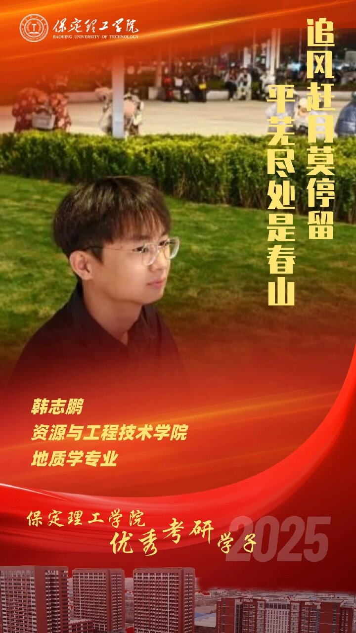 【榜样引领】Beat365中文官方网站2025届优秀考研学子风采展(五)