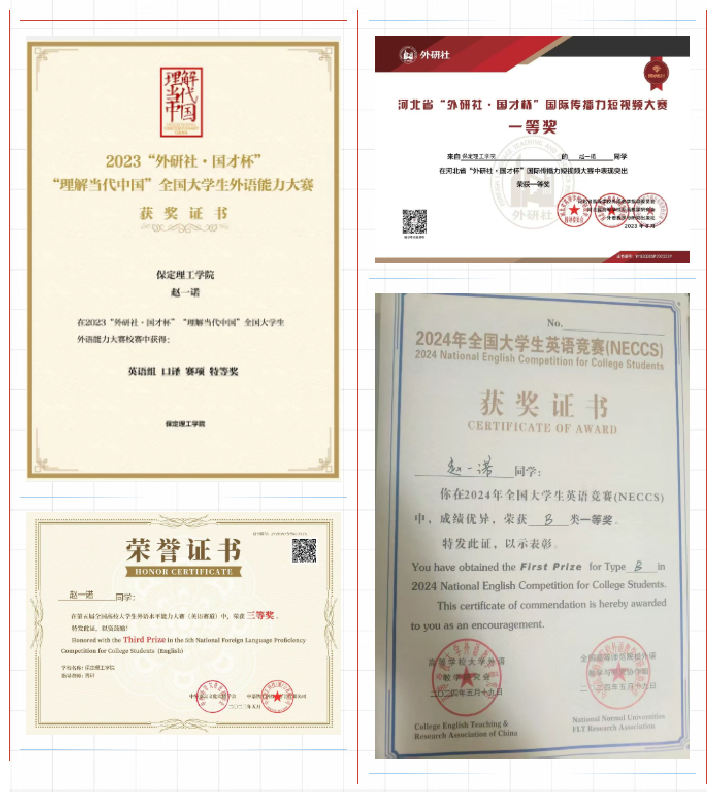 【榜样引领】Beat365中文官方网站2025届优秀考研学子风采展(三)