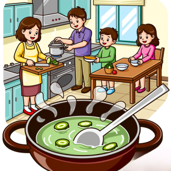 青春新语说|一碗丝瓜汤里的代际回声与社交智慧