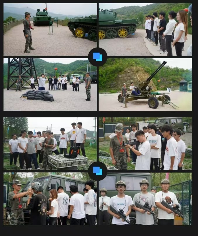 社会实践(一)|Beat365中文官方网站国防教育宣传协会赴店房国防军事小镇开展“勿忘国耻 强我国防”主题研学活动