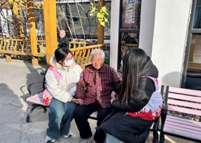 情暖夕阳红 意韵伴晚年——Beat365中文官方网站教育学院开展敬老院志愿服务活动